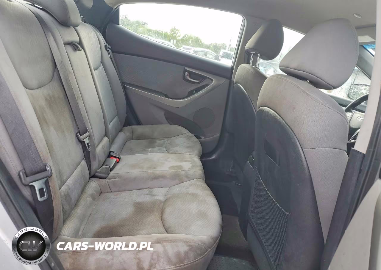2012 Hyundai Elantra Gls VIN:KMHDH4AE6CU375606 - 10