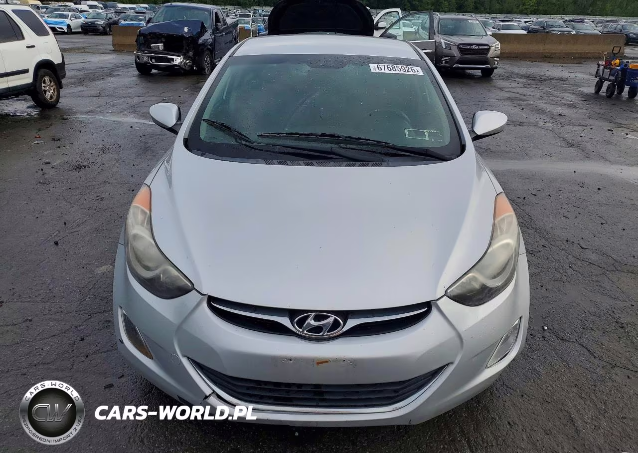 2012 Hyundai Elantra Gls VIN:KMHDH4AE6CU375606 - 5