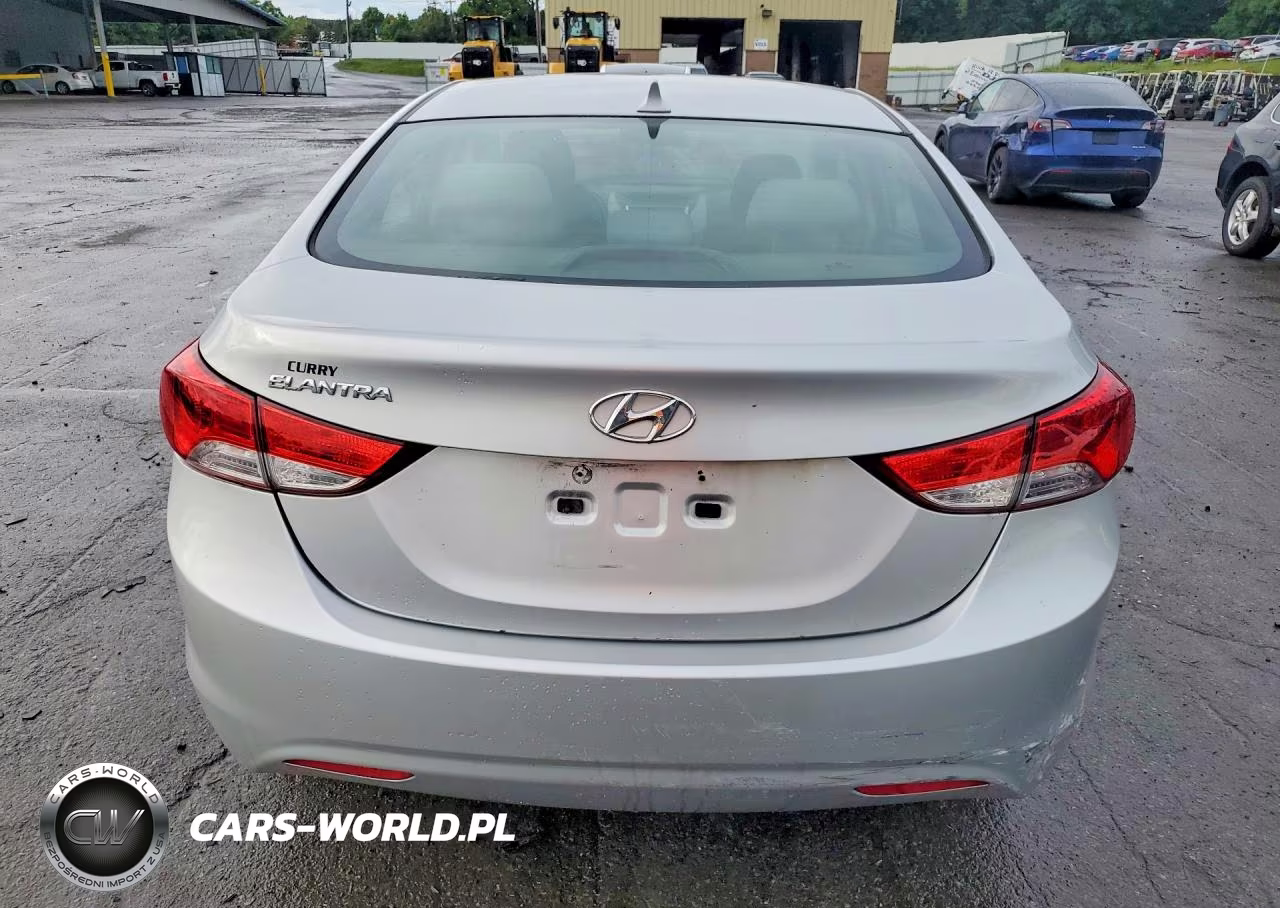 2012 Hyundai Elantra Gls VIN:KMHDH4AE6CU375606 - 6