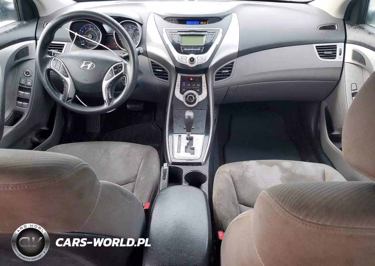 2012 Hyundai Elantra Gls VIN:KMHDH4AE6CU375606 - 8