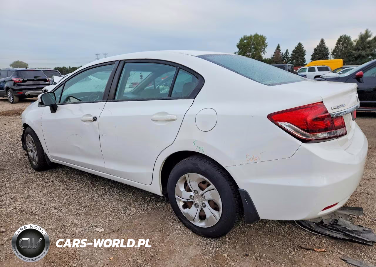 2015 Honda Civic Lx VIN:19XFB2F57FE051594 - 2