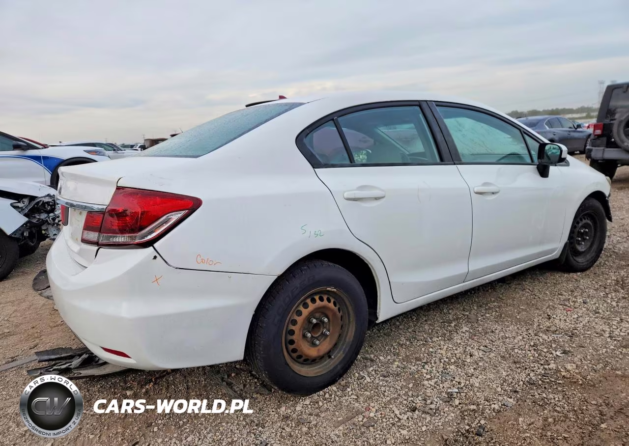 2015 Honda Civic Lx VIN:19XFB2F57FE051594 - 3