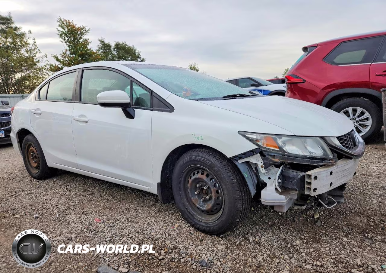 2015 Honda Civic Lx VIN:19XFB2F57FE051594 - 4