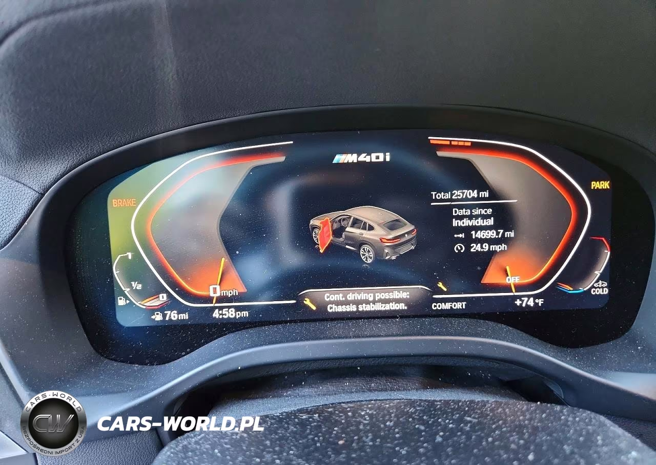 2025 BMW X4 M40I VIN:5UX43DT06S9Y69193 - 9