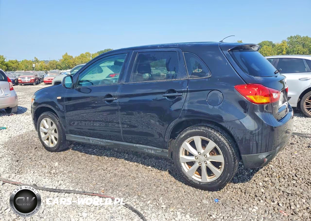 2015 Mitsubishi Outlander Sport Es VIN:4A4AP3AU7FE020592 - 2