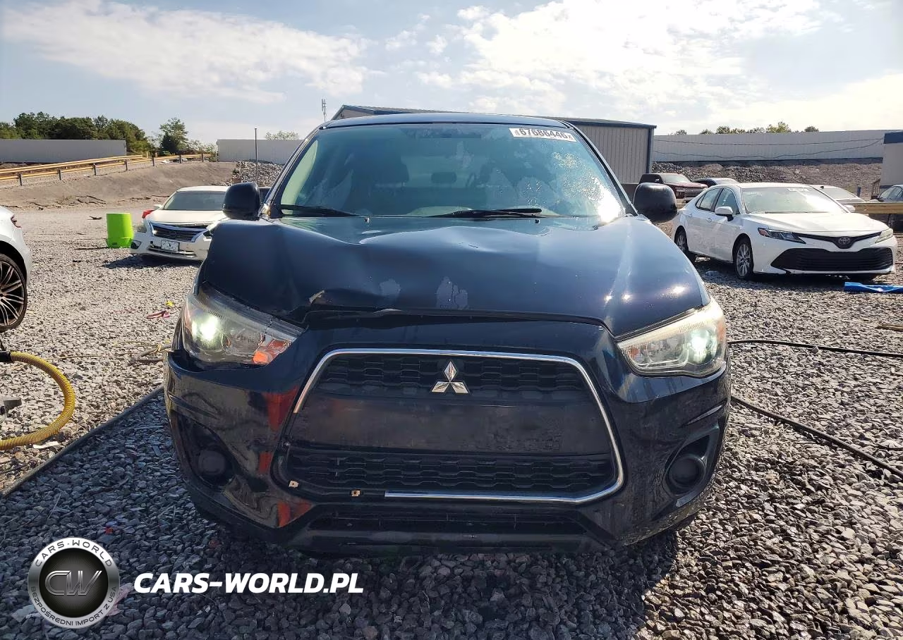 2015 Mitsubishi Outlander Sport Es VIN:4A4AP3AU7FE020592 - 5