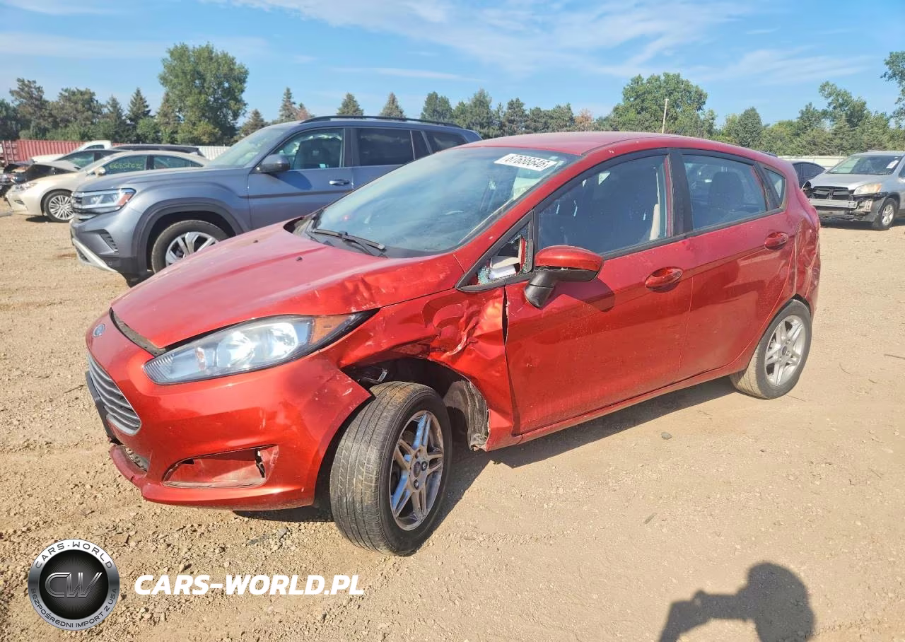 2019 Ford Fiesta Se VIN:3FADP4EJ3KM142189 - 1