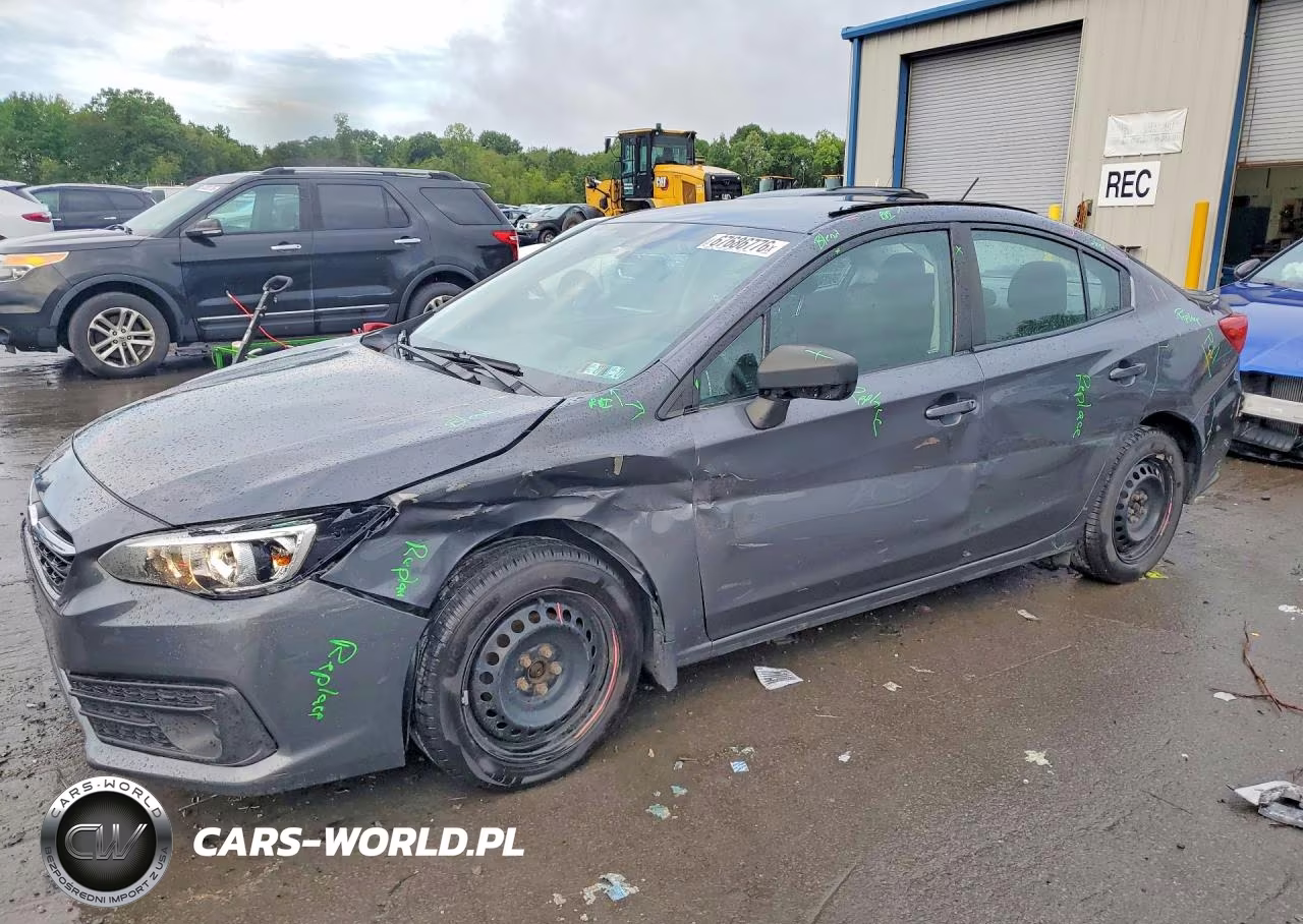 2022 Subaru Impreza VIN:4S3GKAB62N3601920 - 1