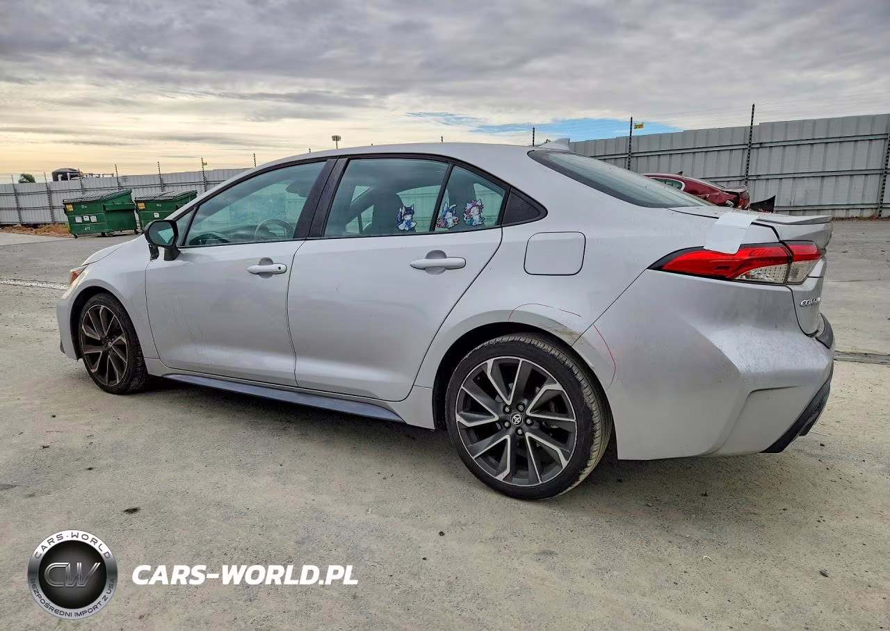 2020 Toyota Corolla Se VIN:5YFP4RCE4LP056838 - 2