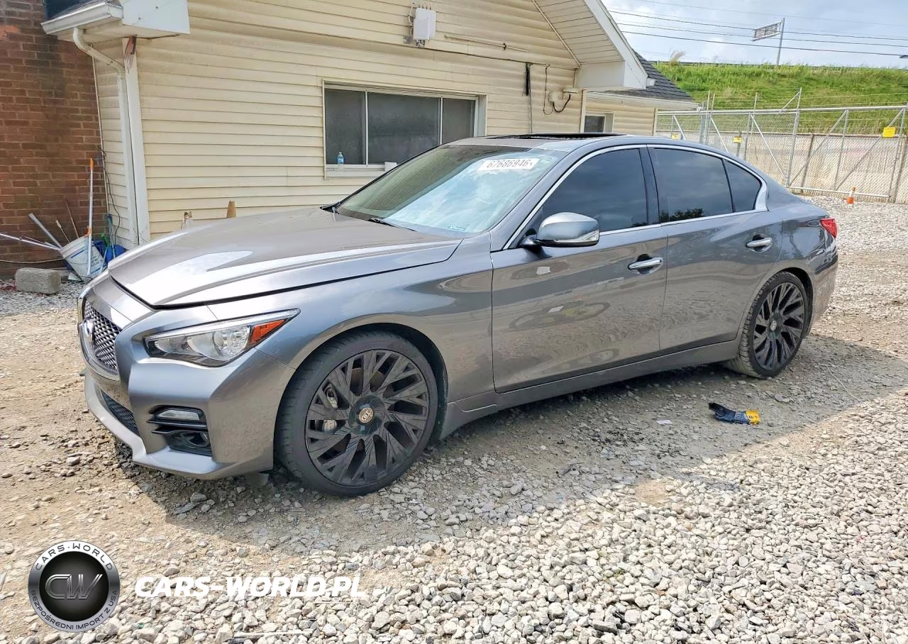 2017 Infiniti Q50 2.0T Sport VIN:JN1CV7AR4HM680092 - 1
