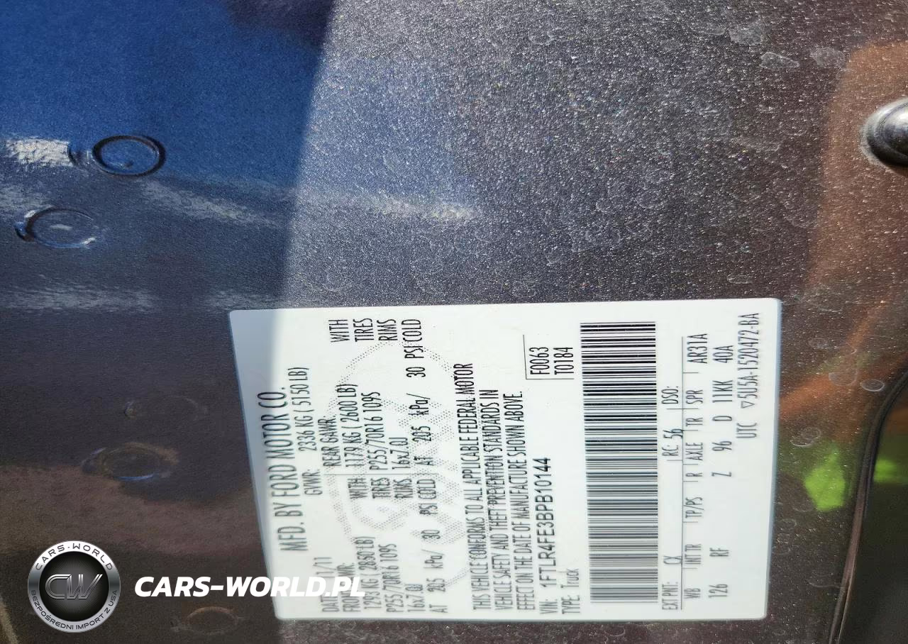 2011 Ford Ranger Super Cab VIN:1FTLR4FE3BPB10144 - 12