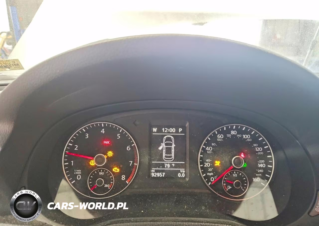 2013 Volkswagen Passat Se VIN:1VWBP7A31DC057119 - 9