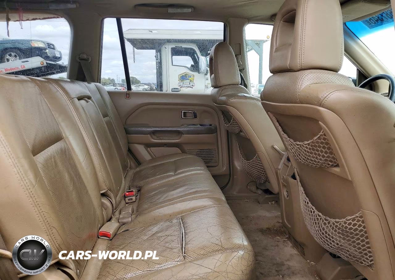 2005 Honda Pilot Exl VIN:2HKYF18515H554150 - 11