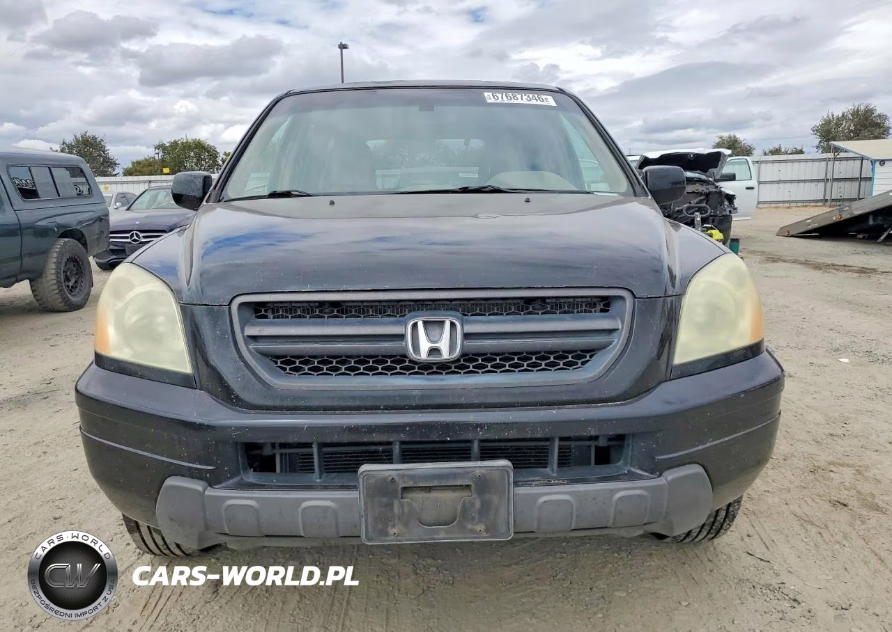 2005 Honda Pilot Exl VIN:2HKYF18515H554150 - 5