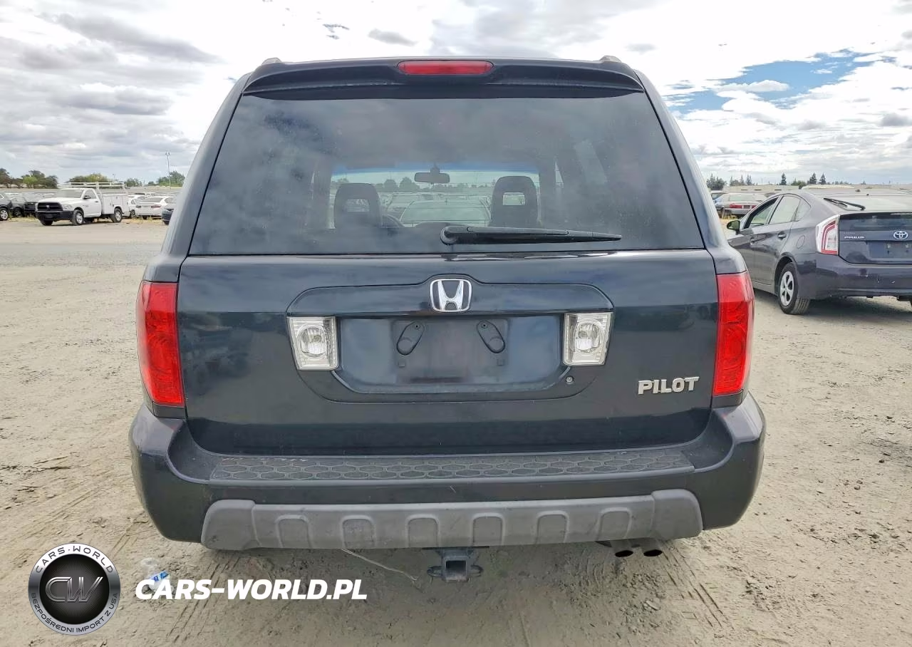 2005 Honda Pilot Exl VIN:2HKYF18515H554150 - 6