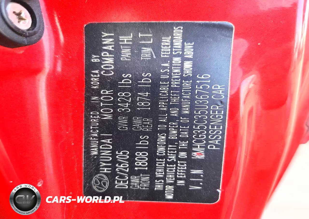 2005 Hyundai Accent Gls VIN:KMHCG35C35U367516 - 12