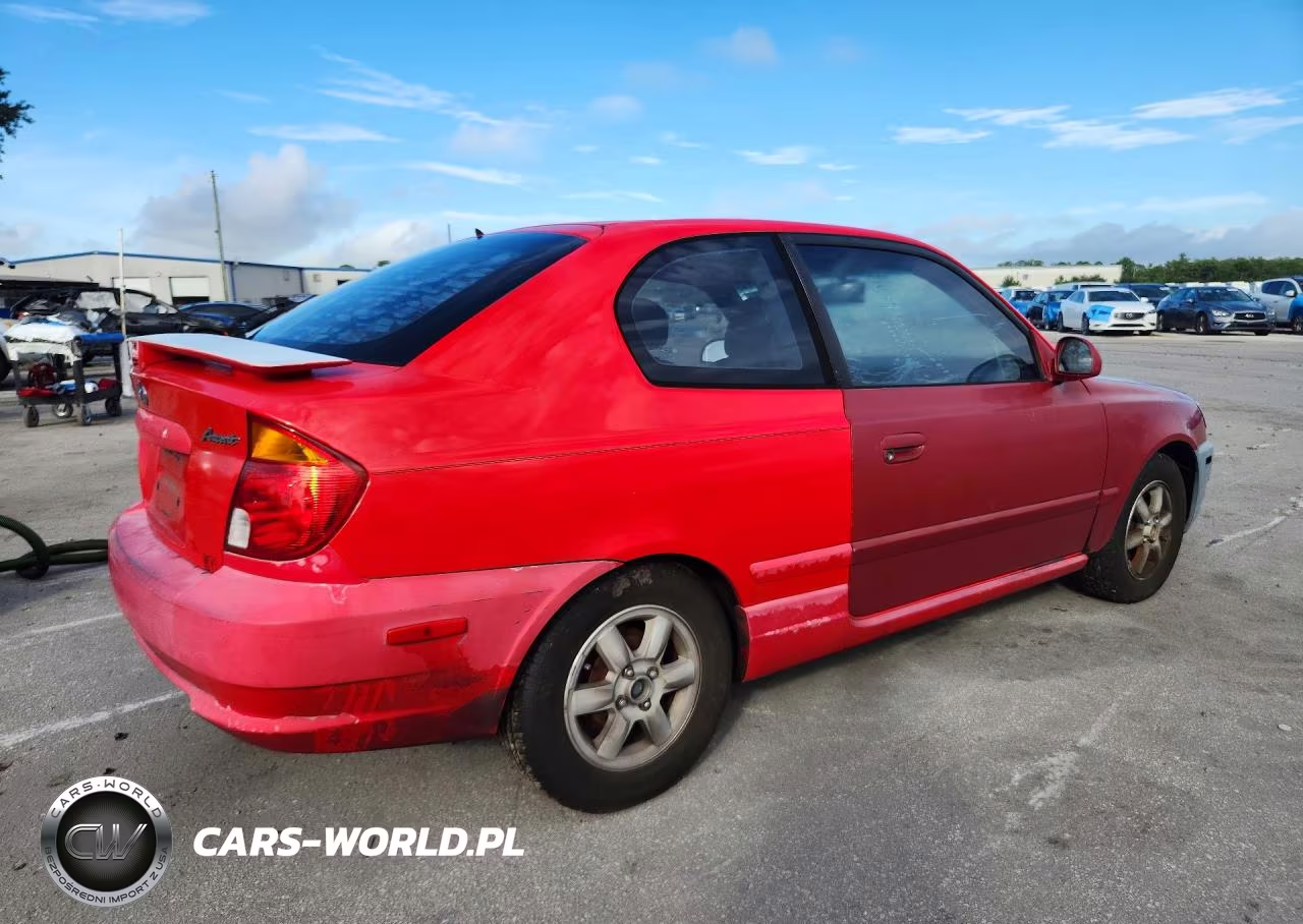 2005 Hyundai Accent Gls VIN:KMHCG35C35U367516 - 3