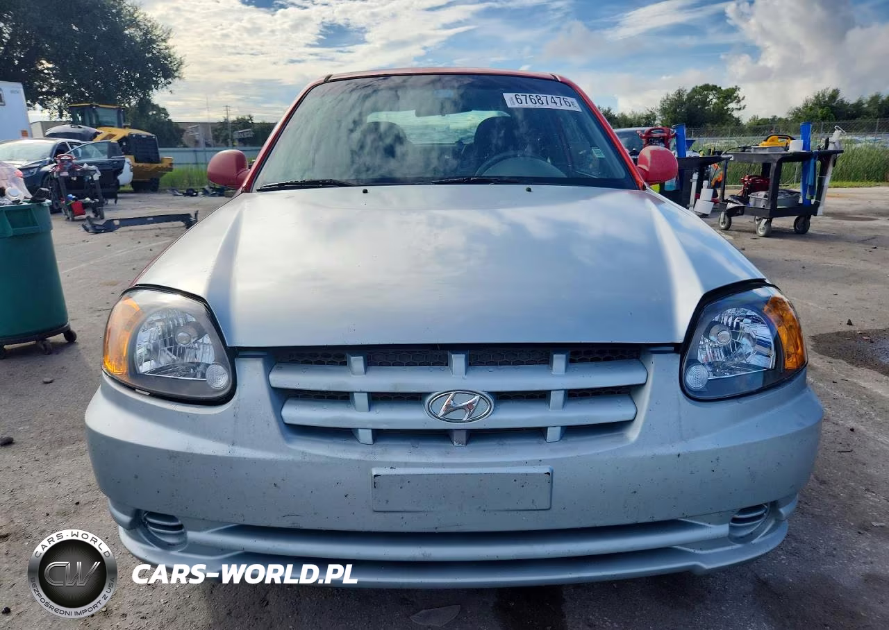 2005 Hyundai Accent Gls VIN:KMHCG35C35U367516 - 5