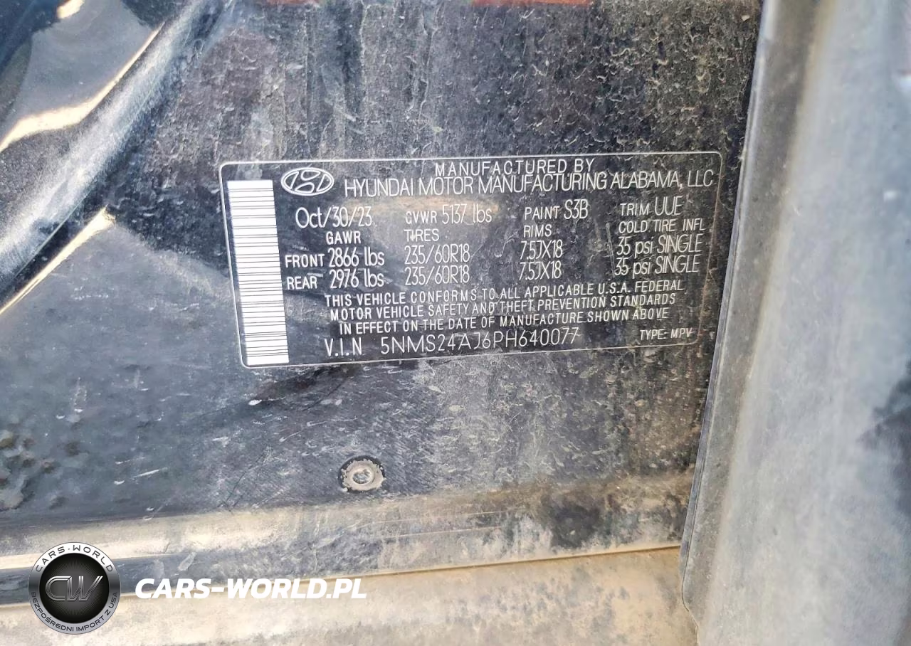 2023 Hyundai Santa Fe Sel VIN:5NMS24AJ6PH640077 - 12