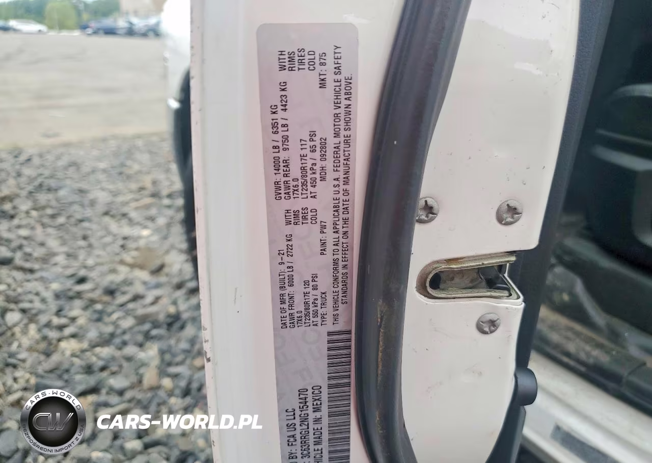 2022 Ram 3500 Tradesman VIN:3C63RRGL2NG154470 - 13