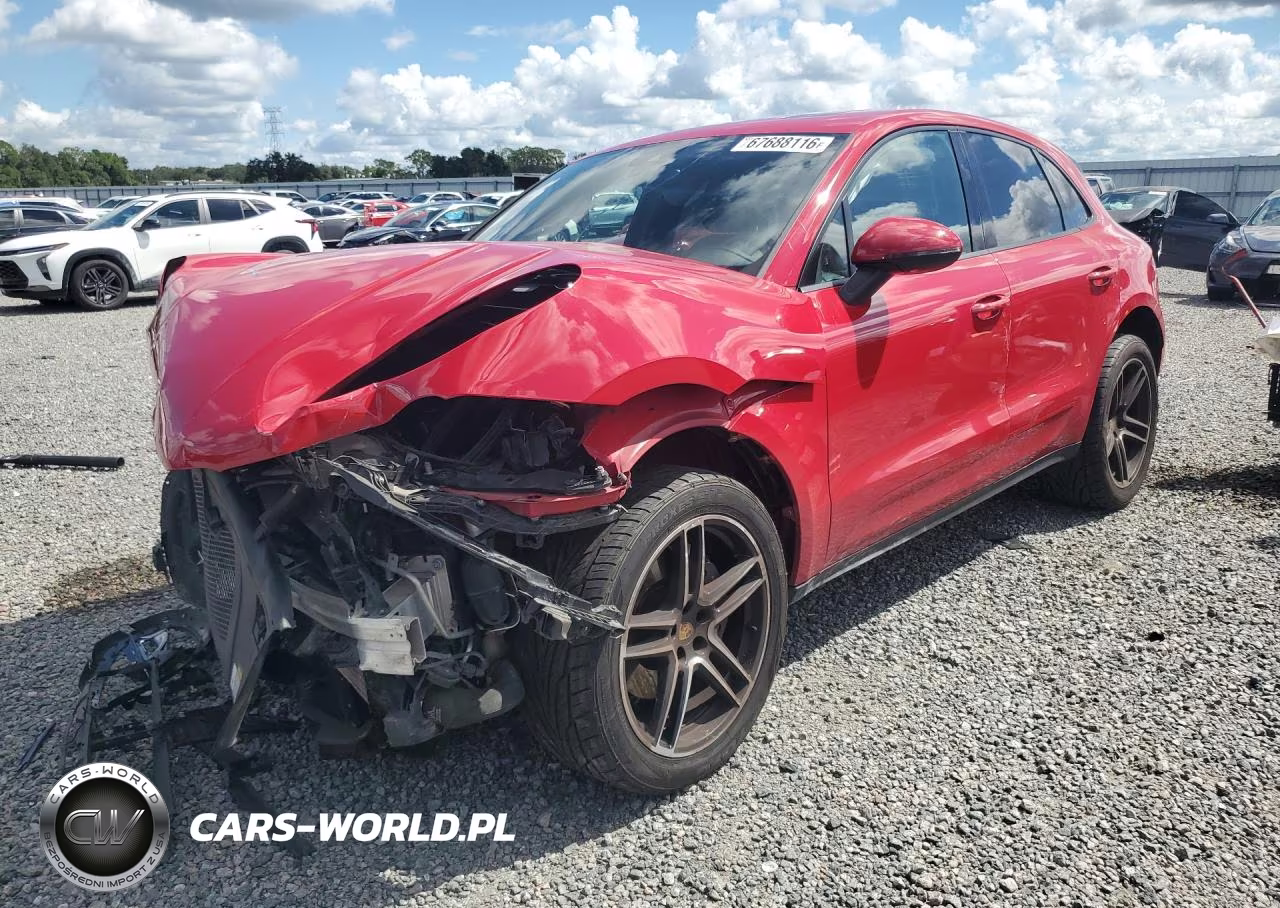 2021 Porsche Macan VIN:WP1AA2A55MLB11833 - 1