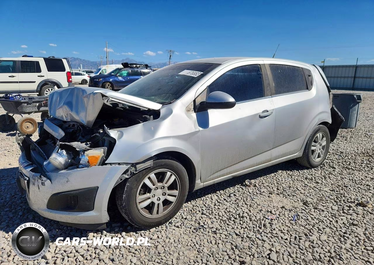 2012 Chevrolet Sonic Lt VIN:1G1JC6SH1C4207939 - 1