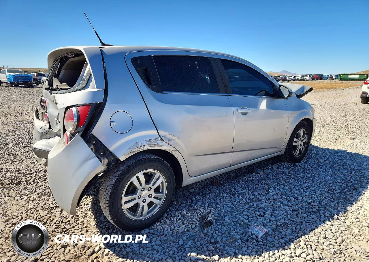2012 Chevrolet Sonic Lt VIN:1G1JC6SH1C4207939 - 3