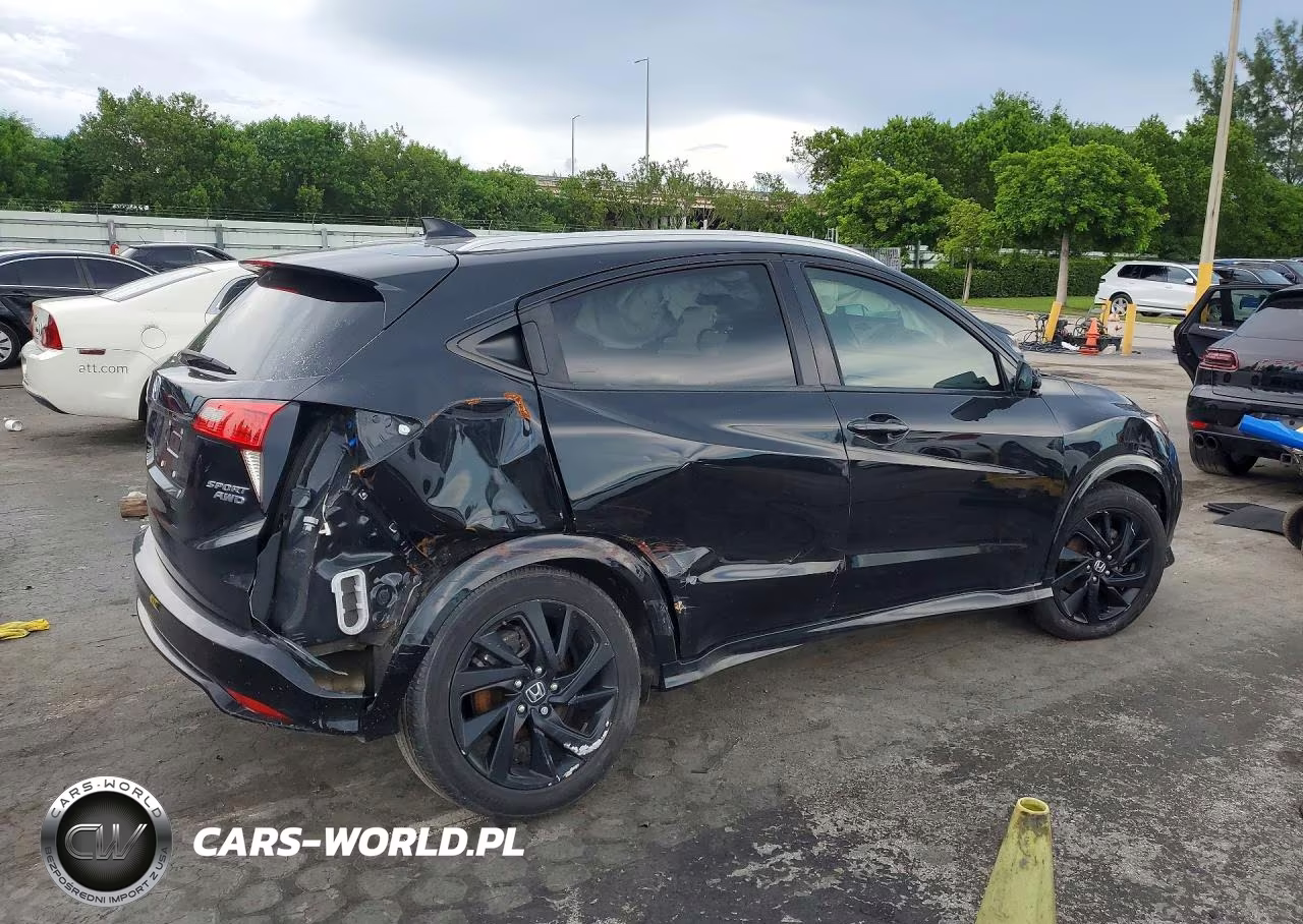 2022 HONDA HR-V SPORT VIN:3CZRU6H14NM725630 - 3