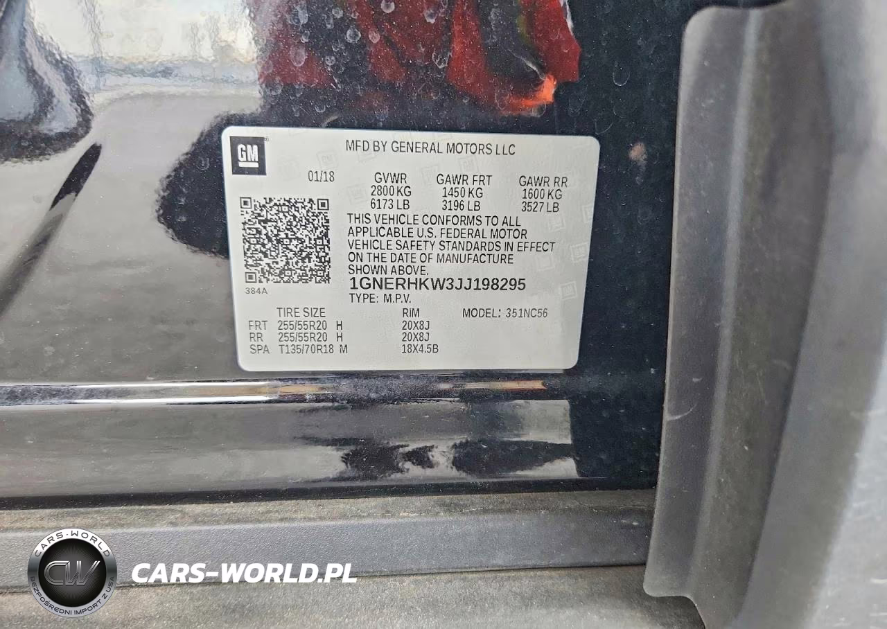 2018 Chevrolet Traverse Lt VIN:1GNERHKW3JJ198295 - 12