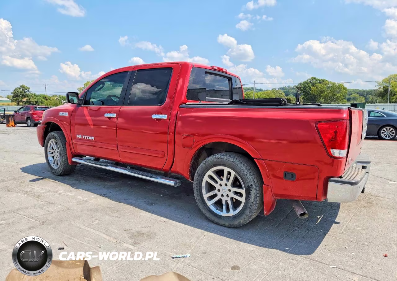 2011 Nissan Titan Sv VIN:1N6BA0ED9BN314444 - 2