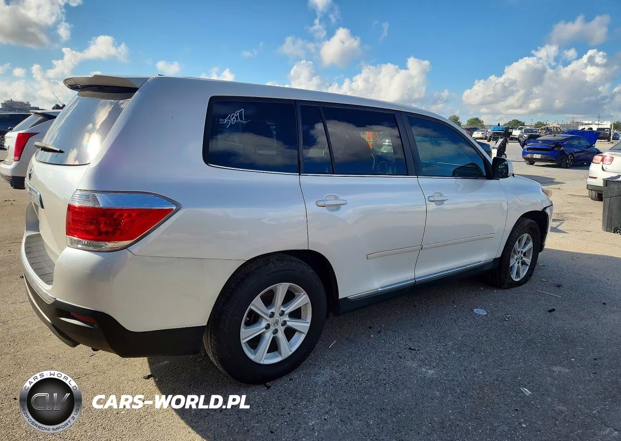 2012 Toyota Highlander Base VIN:5TDZA3EH1CS024507 - 3