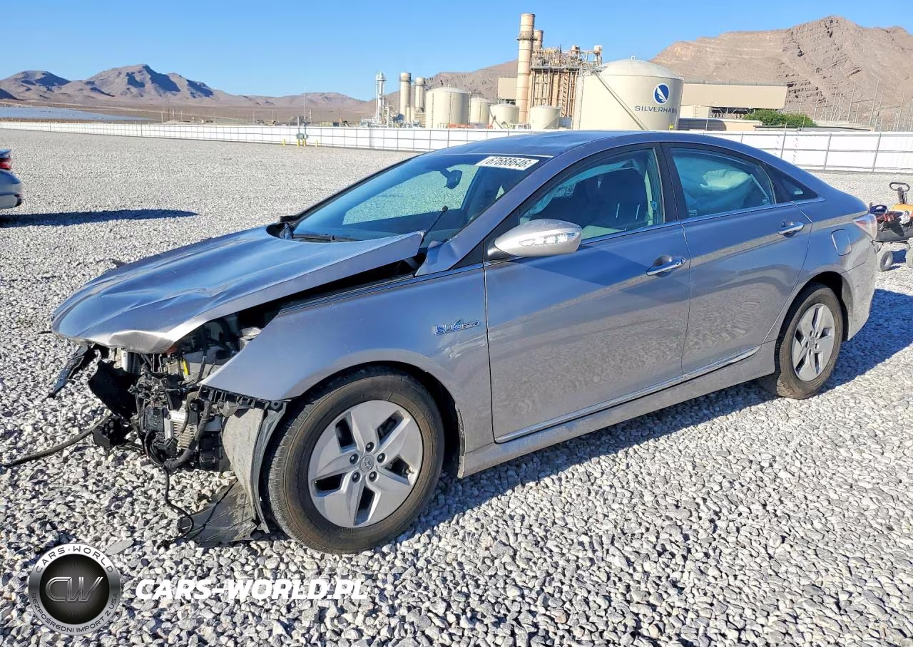 2012 Hyundai Sonata Hybrid VIN:KMHEC4A47CA043928 - 1