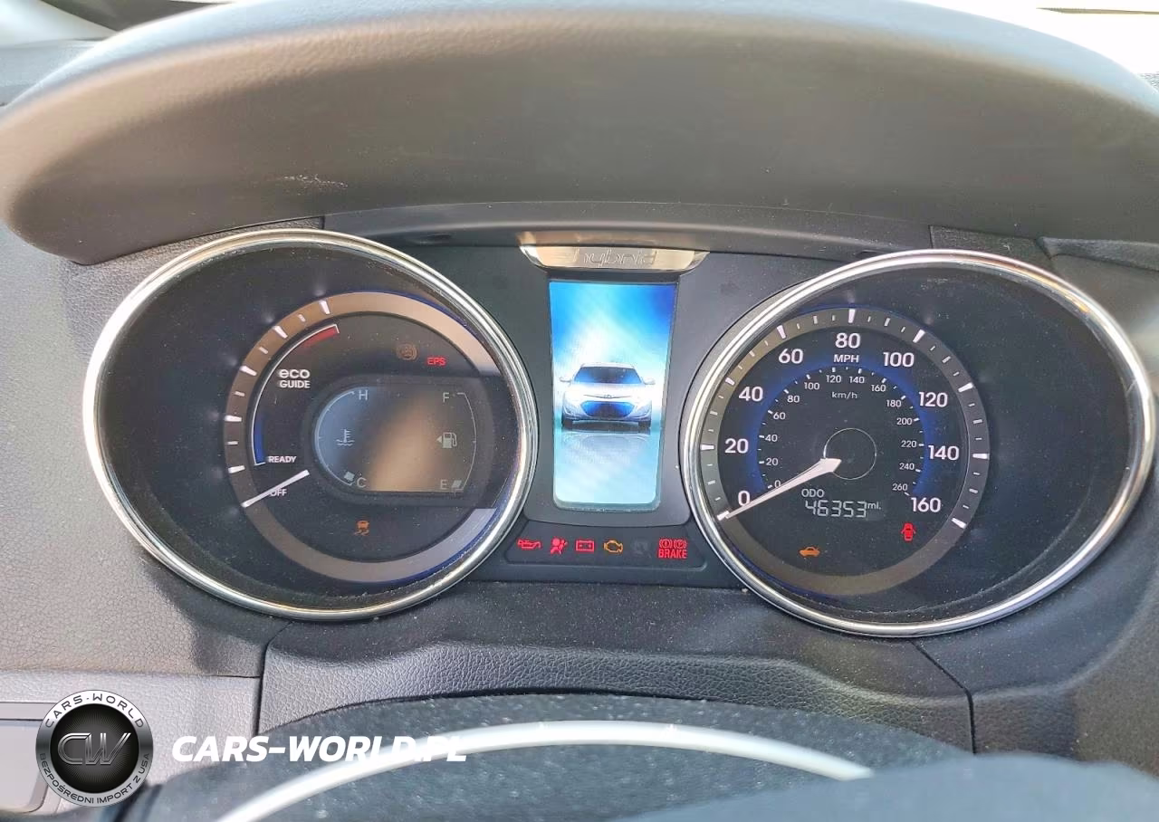 2012 Hyundai Sonata Hybrid VIN:KMHEC4A47CA043928 - 9