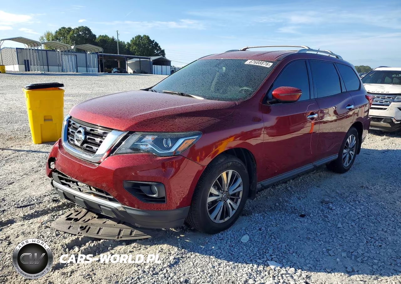 2018 Nissan Pathfinder Sv VIN:5N1DR2MN9JC670554 - 1