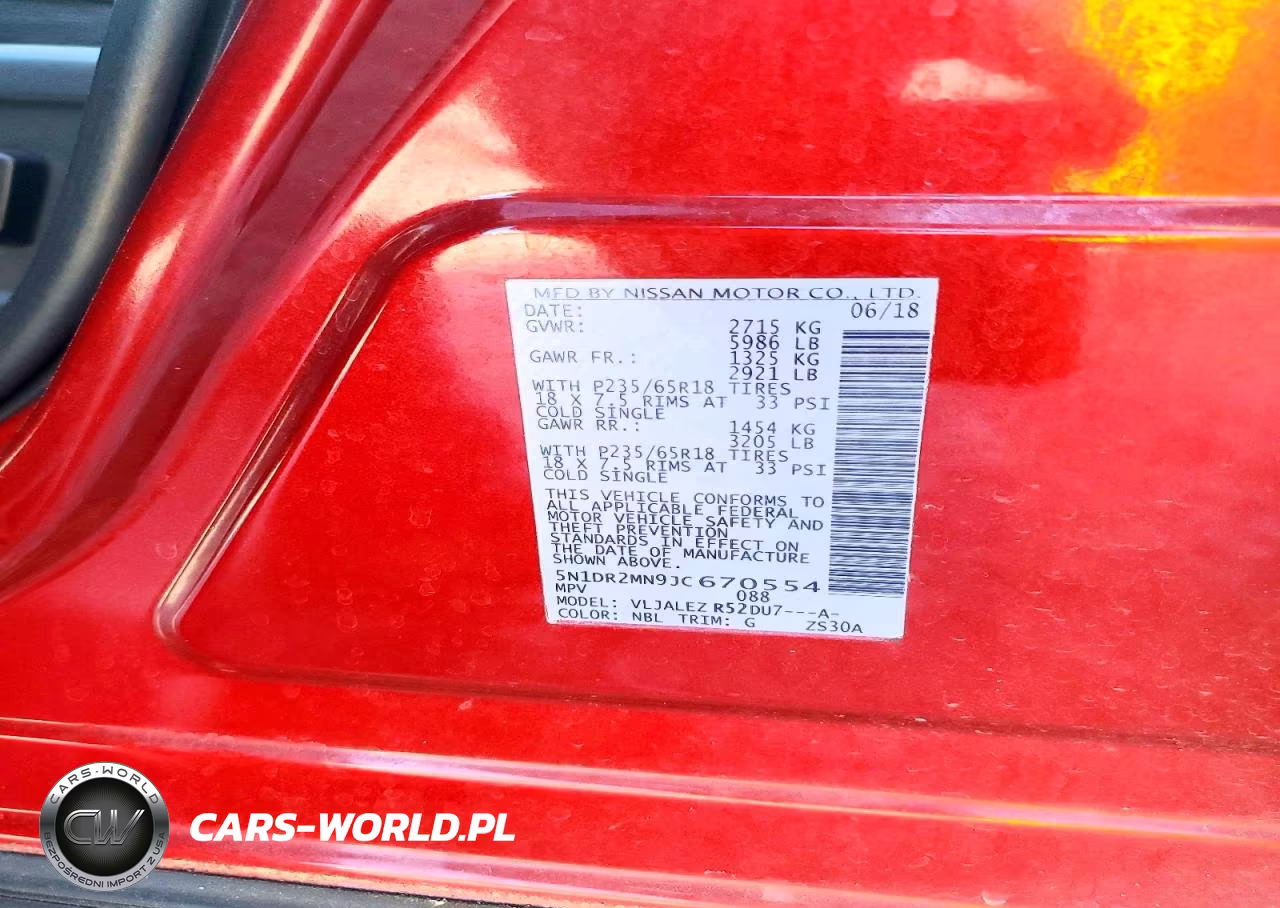 2018 Nissan Pathfinder Sv VIN:5N1DR2MN9JC670554 - 13