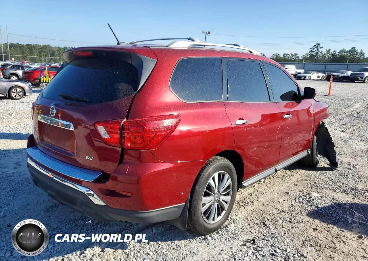 2018 Nissan Pathfinder Sv VIN:5N1DR2MN9JC670554 - 3