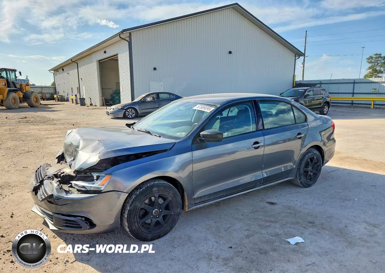 2013 Volkswagen Jetta Base VIN:3VW1K7AJXDM282663 - 1