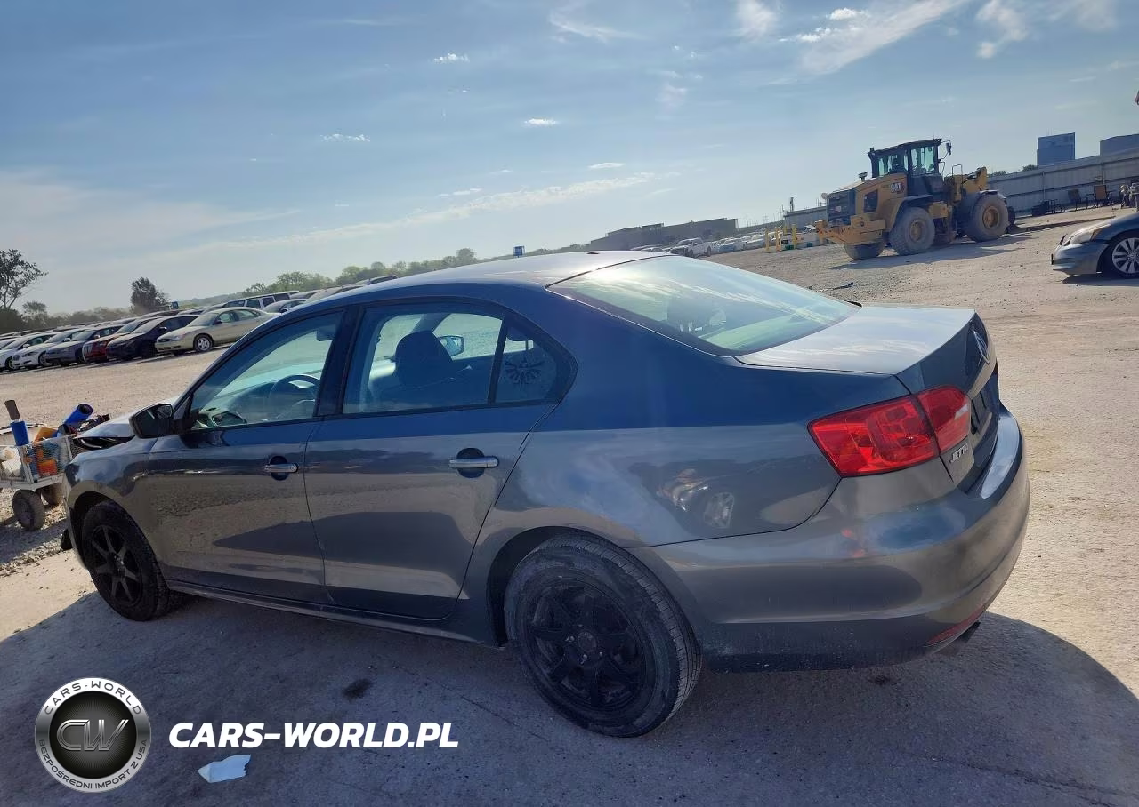 2013 Volkswagen Jetta Base VIN:3VW1K7AJXDM282663 - 2