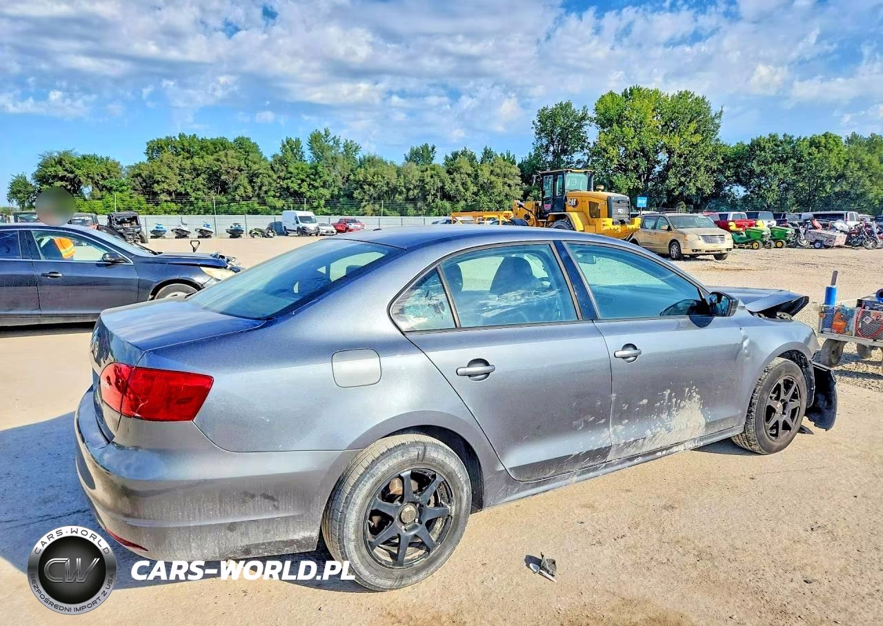 2013 Volkswagen Jetta Base VIN:3VW1K7AJXDM282663 - 3