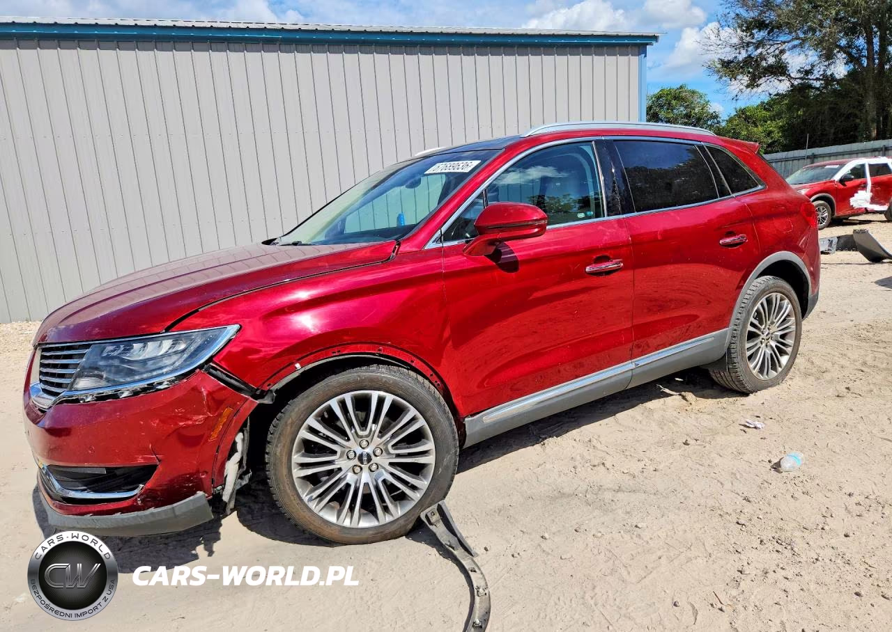 2016 Lincoln Mkx Reserve VIN:2LMTJ8LR9GBL39531 - 1
