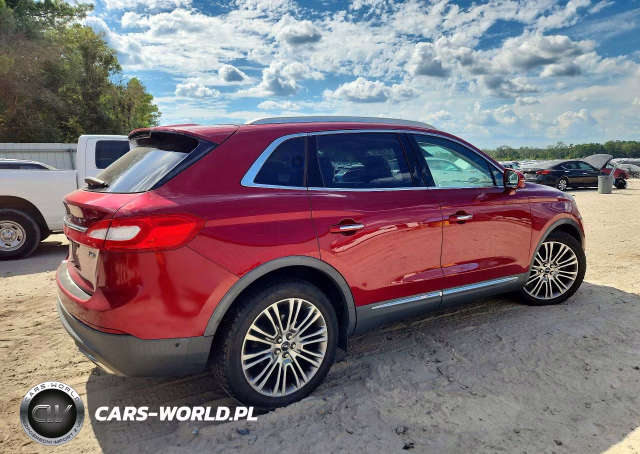 2016 Lincoln Mkx Reserve VIN:2LMTJ8LR9GBL39531 - 3