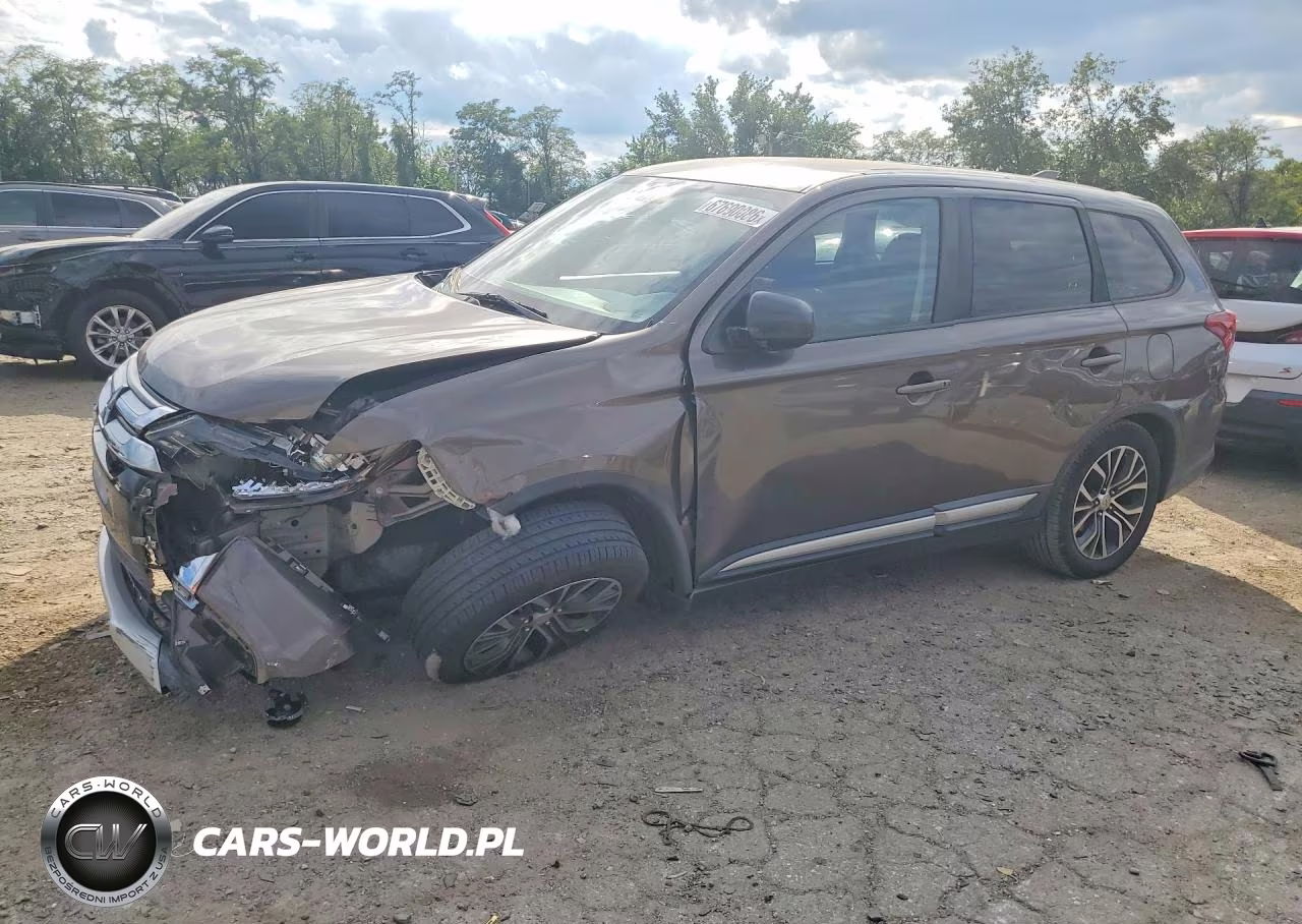 2017 Mitsubishi Outlander Se VIN:JA4AD3A30HZ015568 - 1