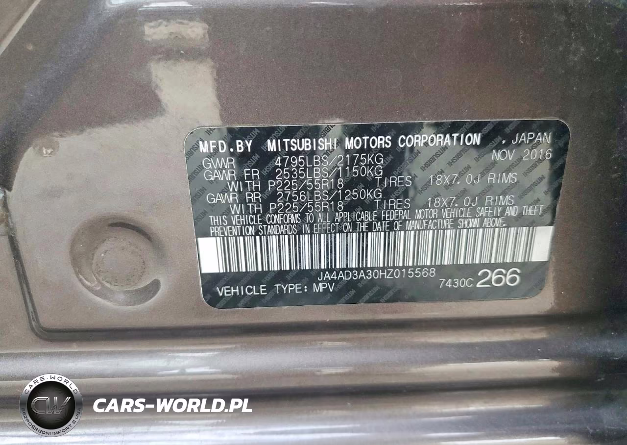 2017 Mitsubishi Outlander Se VIN:JA4AD3A30HZ015568 - 13