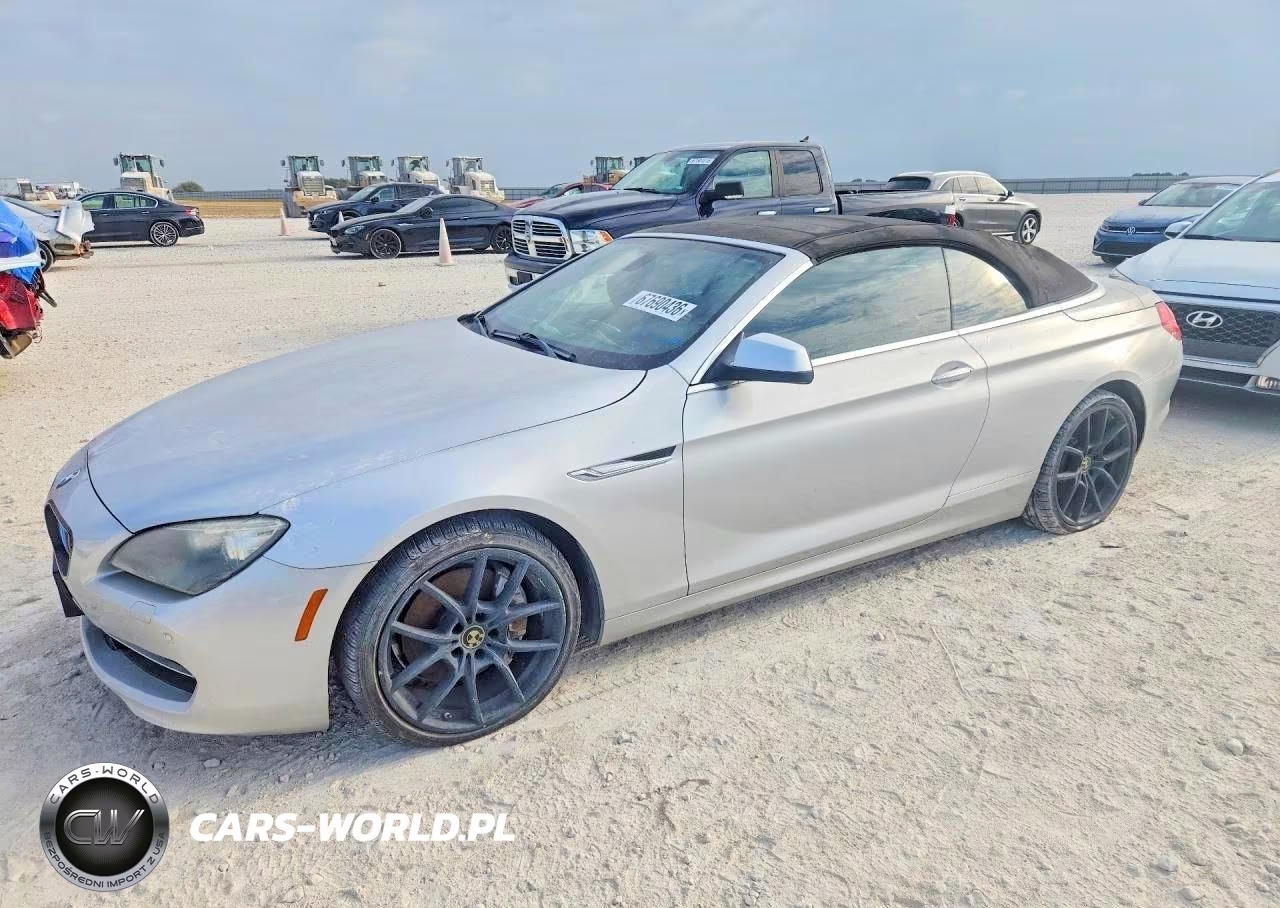 2012 BMW 650 I VIN:WBALZ3C59CDL72393 - 1
