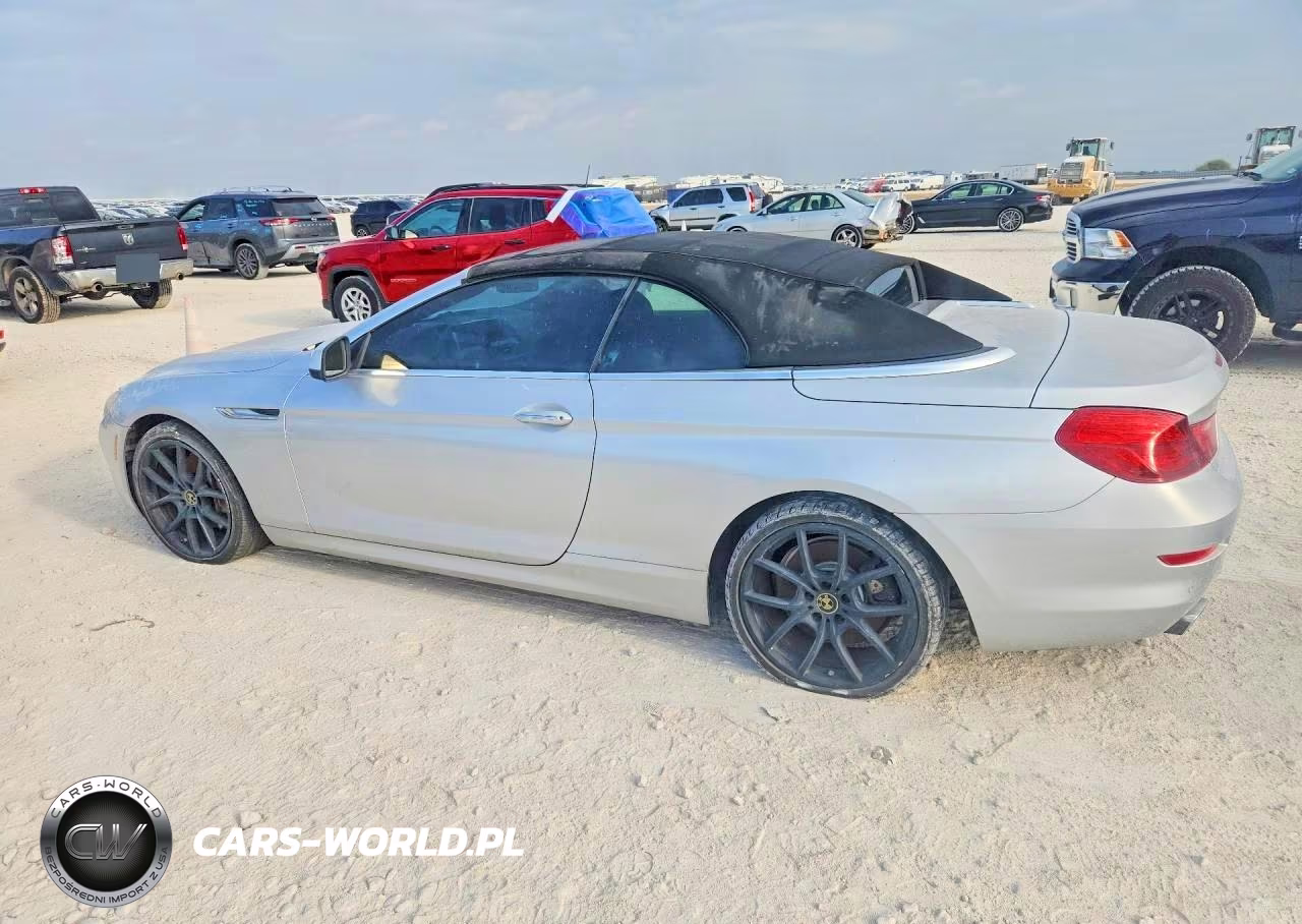 2012 BMW 650 I VIN:WBALZ3C59CDL72393 - 2