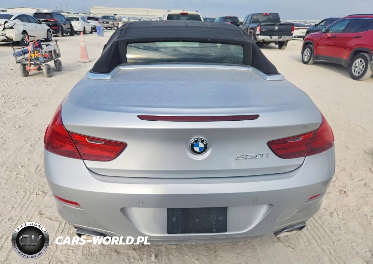 2012 BMW 650 I VIN:WBALZ3C59CDL72393 - 6