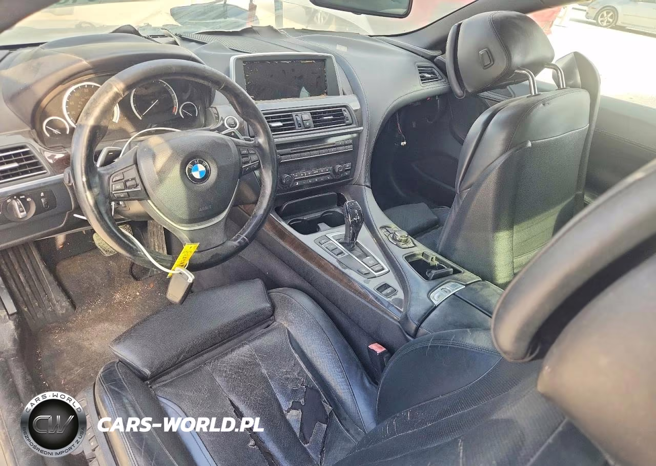 2012 BMW 650 I VIN:WBALZ3C59CDL72393 - 8
