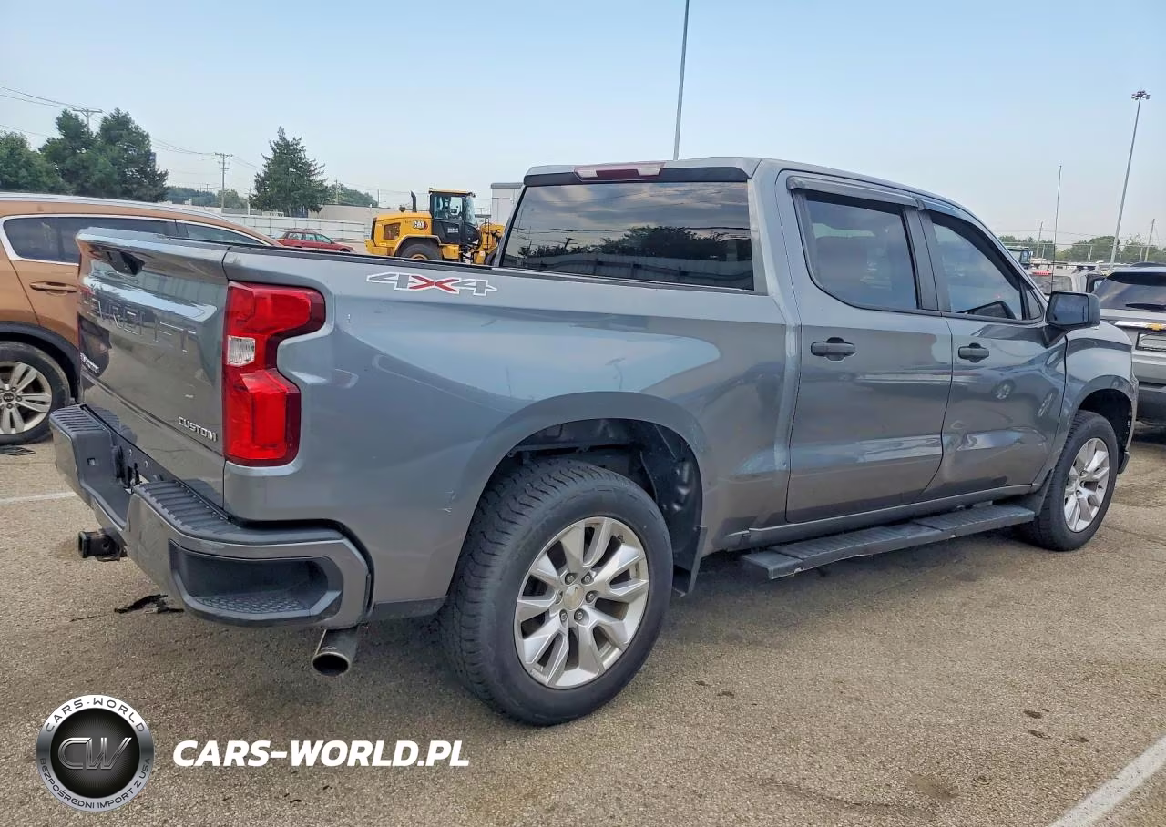 2019 Chevrolet Silverado K1500 Custom VIN:3GCPYBEH0KG304784 - 3