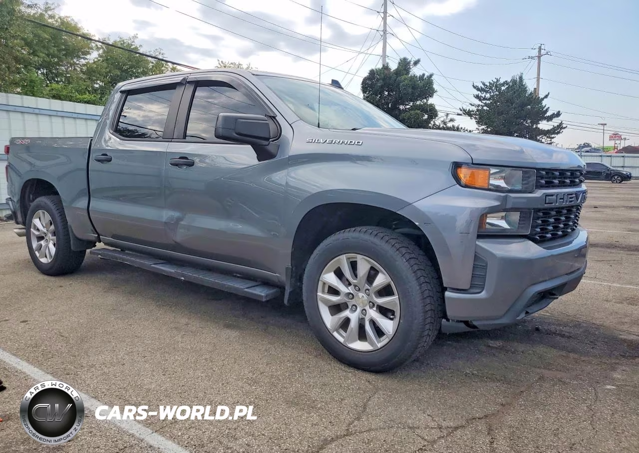 2019 Chevrolet Silverado K1500 Custom VIN:3GCPYBEH0KG304784 - 4