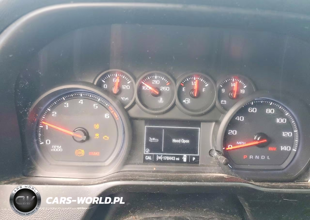 2019 Chevrolet Silverado K1500 Custom VIN:3GCPYBEH0KG304784 - 9